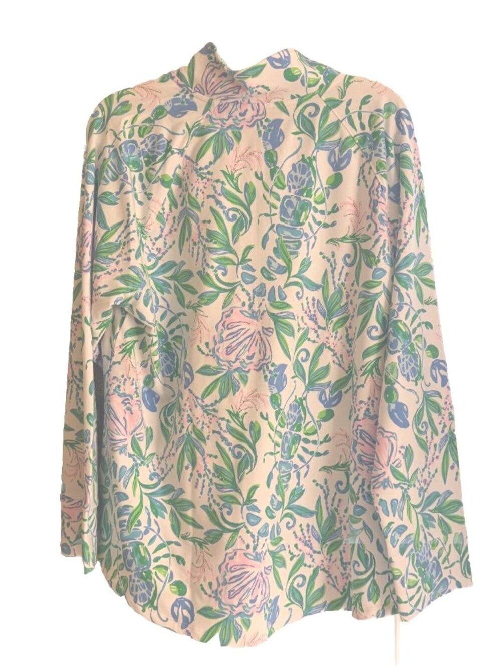 LILLY PULITZER  Skipper Popover Top  JUST A PINCH  Size XXL NWT - Picture 3 of 8